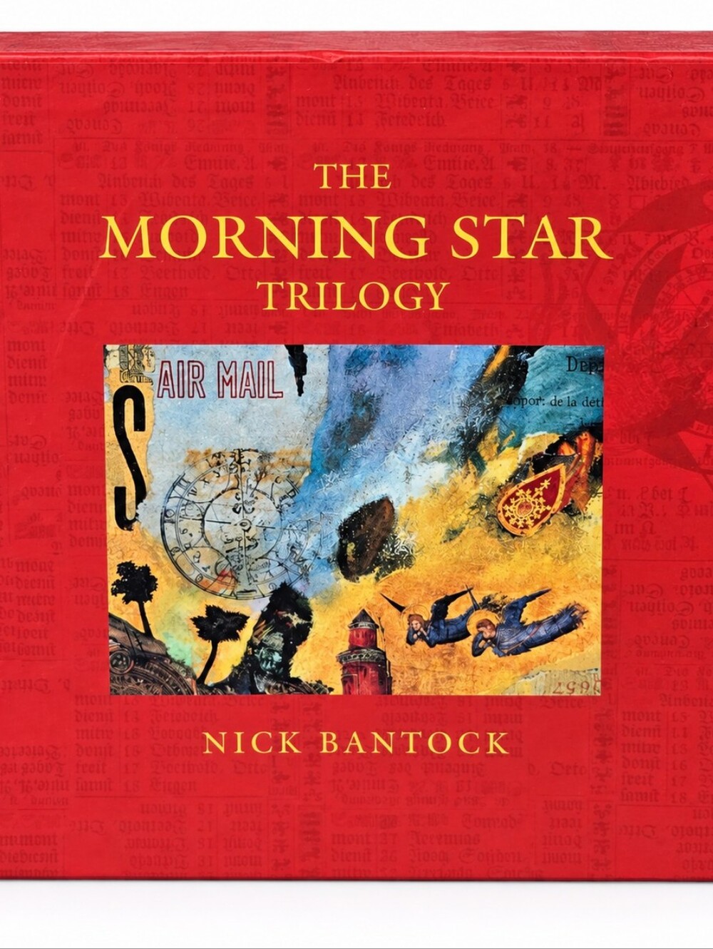Nick Bantock Morning Star Trilogy Complete 3 Book Box Set Postcards Excellent